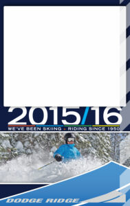 Dodge Ridge Season Pass Stock 2015/16 Season